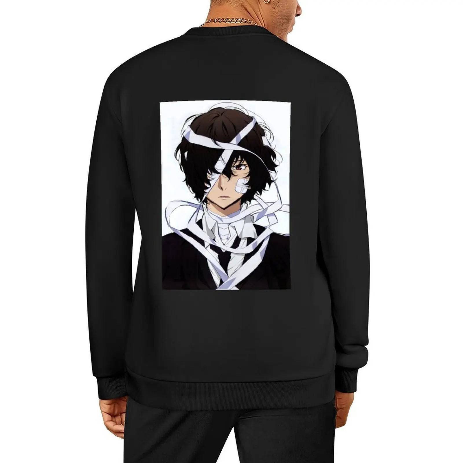 

dazai osamu Pullover men's winter sweater tracksuit men fashion men mens clothing sports sweatshirt man