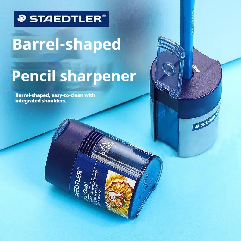 1pcs German STAEDTLER Pencil Sharpener Single Double Hole Sharpener Special For Thick And Thin Pencils Primary School Stationary