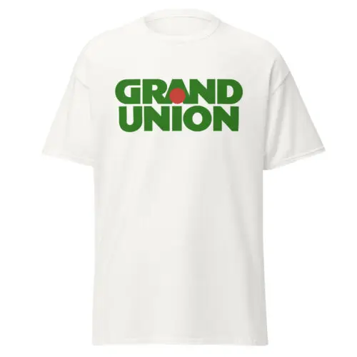 Grand Union Grocery Store 1980's 80's Retro Memories Shopping Nostalgia T-Shirt