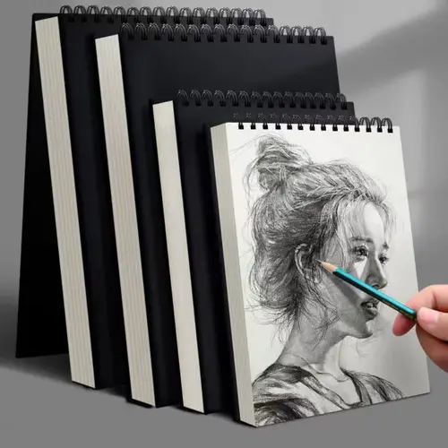 Cuaderno de bocetos de bobina de 8K y 16K, 30 hojas, encuadernado en espiral, papel de dibujo grueso ecológico, sin ácido, A4, A5, A6, Bloc de bocetos de artista, pintura al óleo