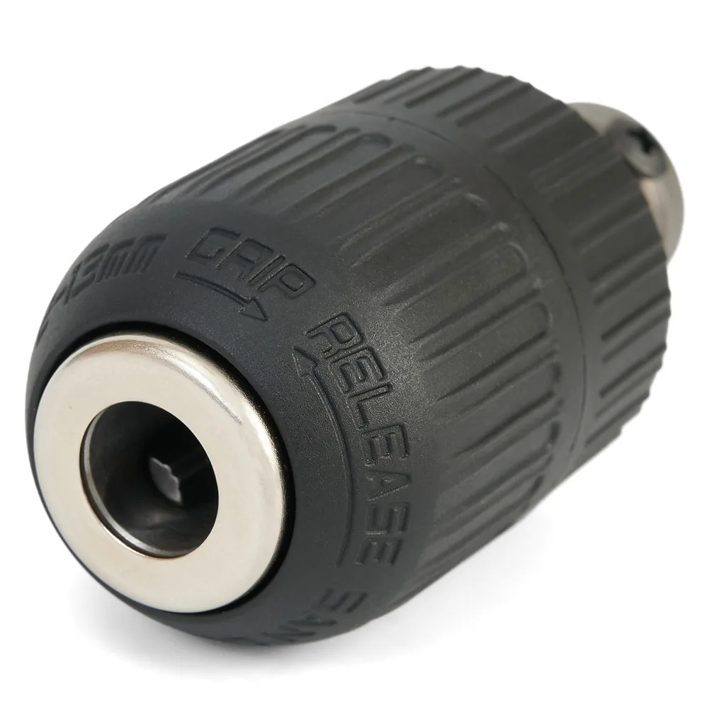 Keyless Chuck Drill Chuck 1 2 -20UNF Equipment Firmly Workshop Black Capacity For Impact Wrench Kit Lightweight