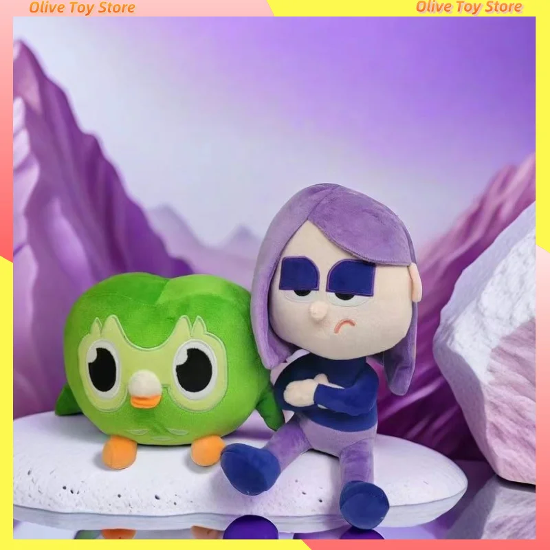 

25 см/27 см Дуолинг периферийные устройства лилия фиолетовая сова для девочек мультфильм анимация милые мягкие плюшевые игрушки для девочек детский подарок на Рождество и день рождения