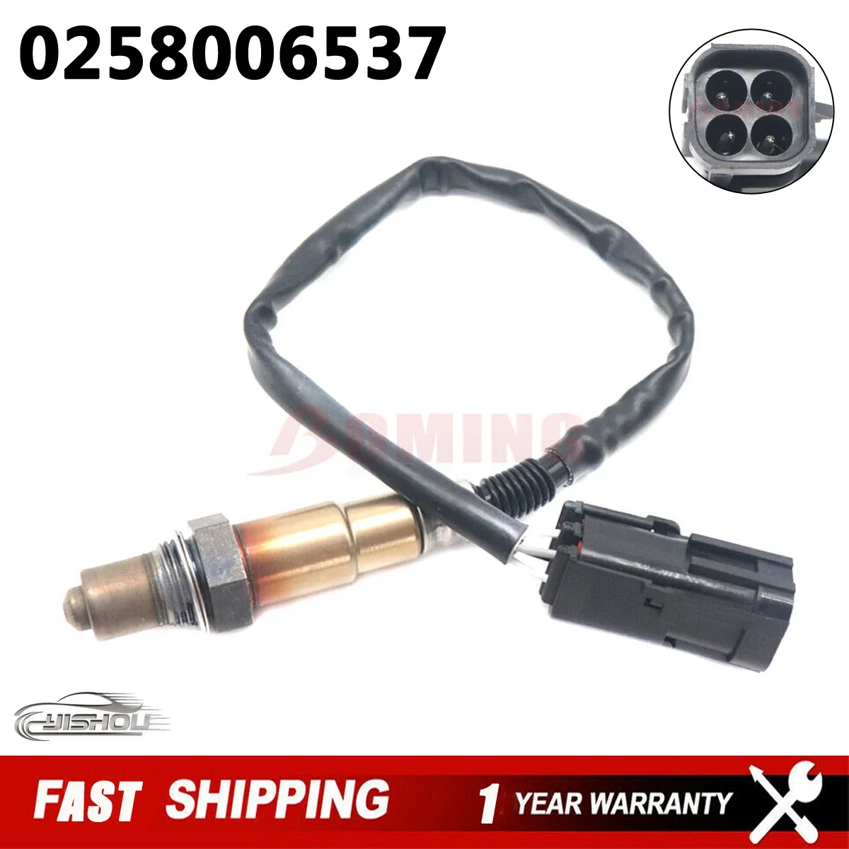 0258006537 Lambda O2 Oxygen Sensor Universal For SABLE 1300 1500 sedan SAGONA 1300 1500 SAMARA FORMA TAIGA II ZMZ HUNTER