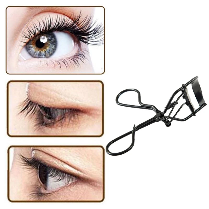 1Pcs Stainless Steel Eyelash Curler Mini Details Part of Eye Lash Curling Applicator Natural Curly