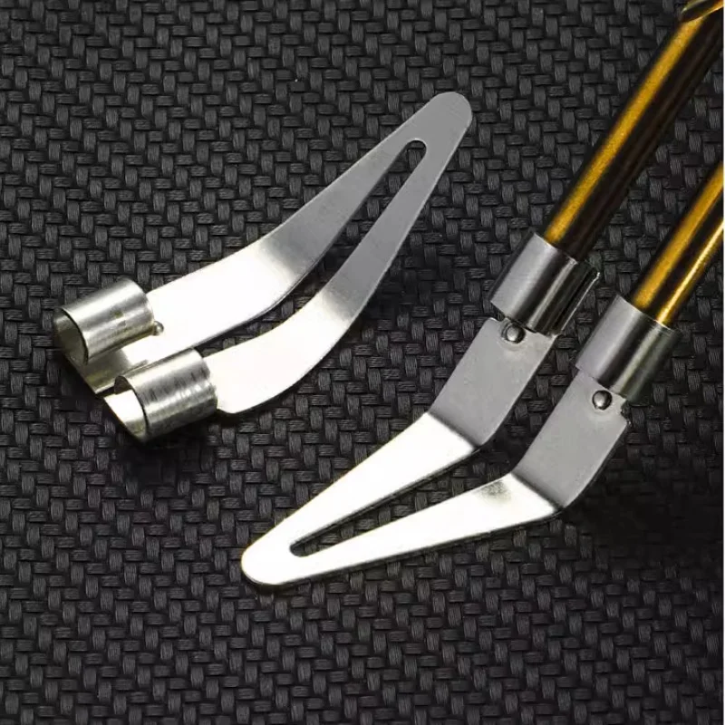 Gładka główka 45 °   Kolanko Stal Nierdzewna Lutownica Regulowana Klamra Zderzak Samochodowy Spawanie Plastiku Pręt do Spawania Termotopliwego Naprawa