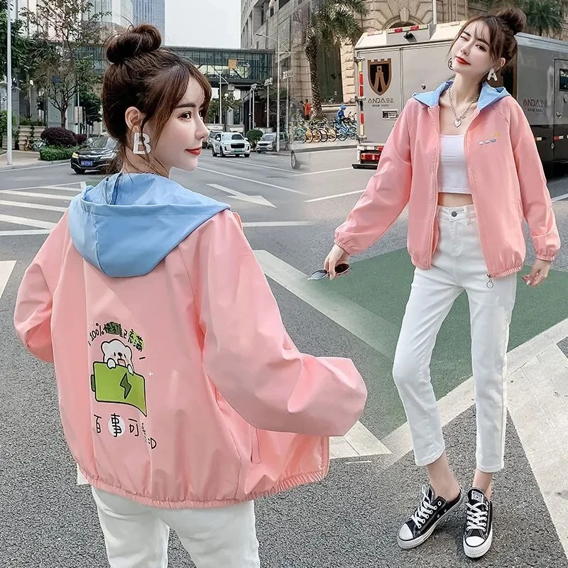 

2025 Spring Autumn New Women's Coat Fashion Jacket Female Korean Loose Sround Collar Hort Jacket Couple Age-reducing Outwear