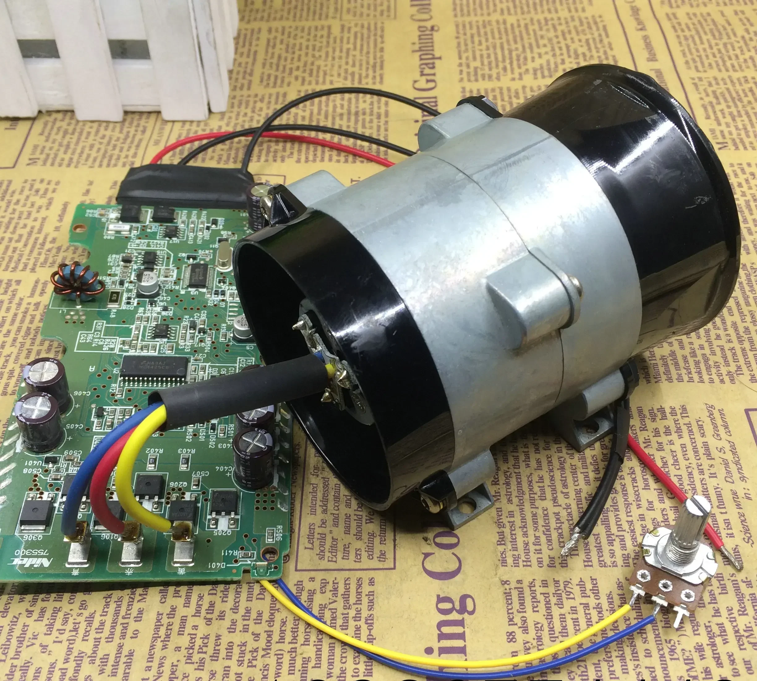 Metal Culvert Fan Rotor Brushless DC Motor High Speed Turbo Fan DIY Vacuum Cleaner Motor Accessories With Original Driver Board