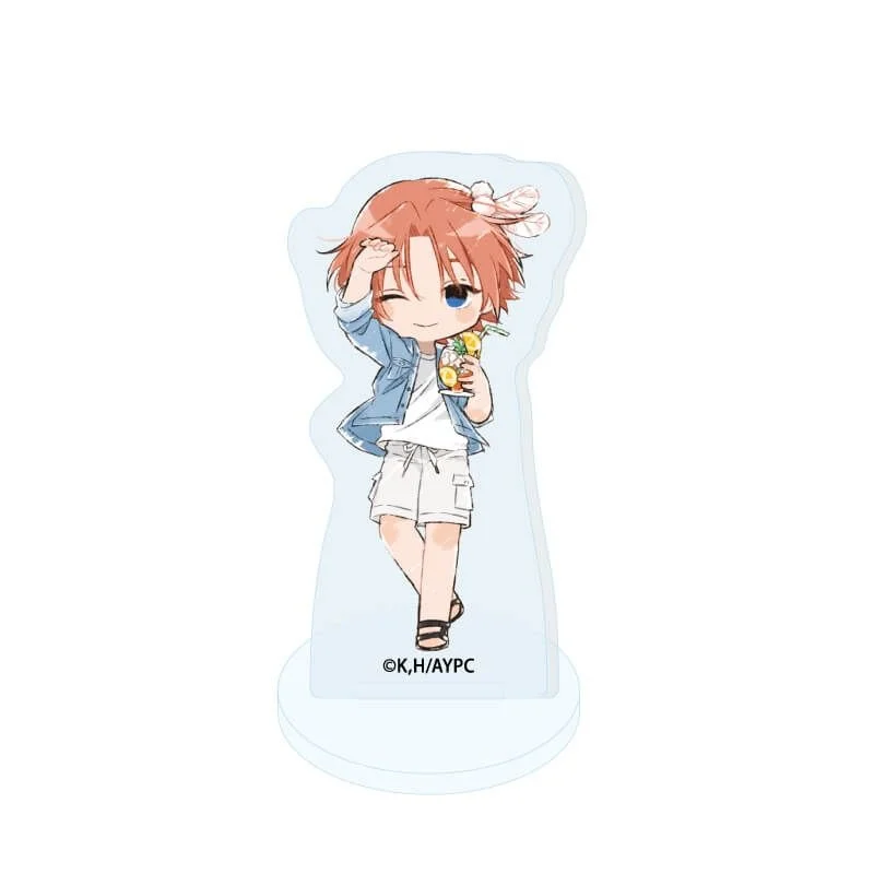 Anime Yona of the Dawn Tropical Wind Version Yona Son Hak Soo-won Q-Style Acrylic Stand Model Plate Keychains Desk Decor