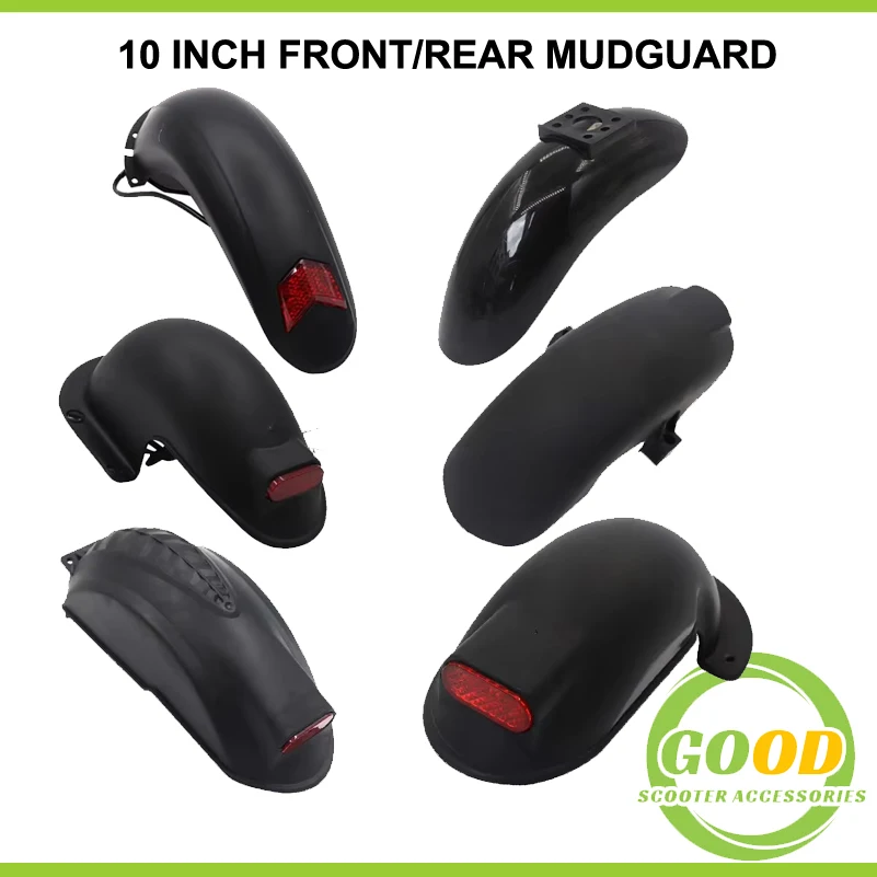 

Universal Front / Rear Fender With Brake Light For Electric Scooter Is Applicable To KUGOO M4 The Same 10 Inch Electric Scooter