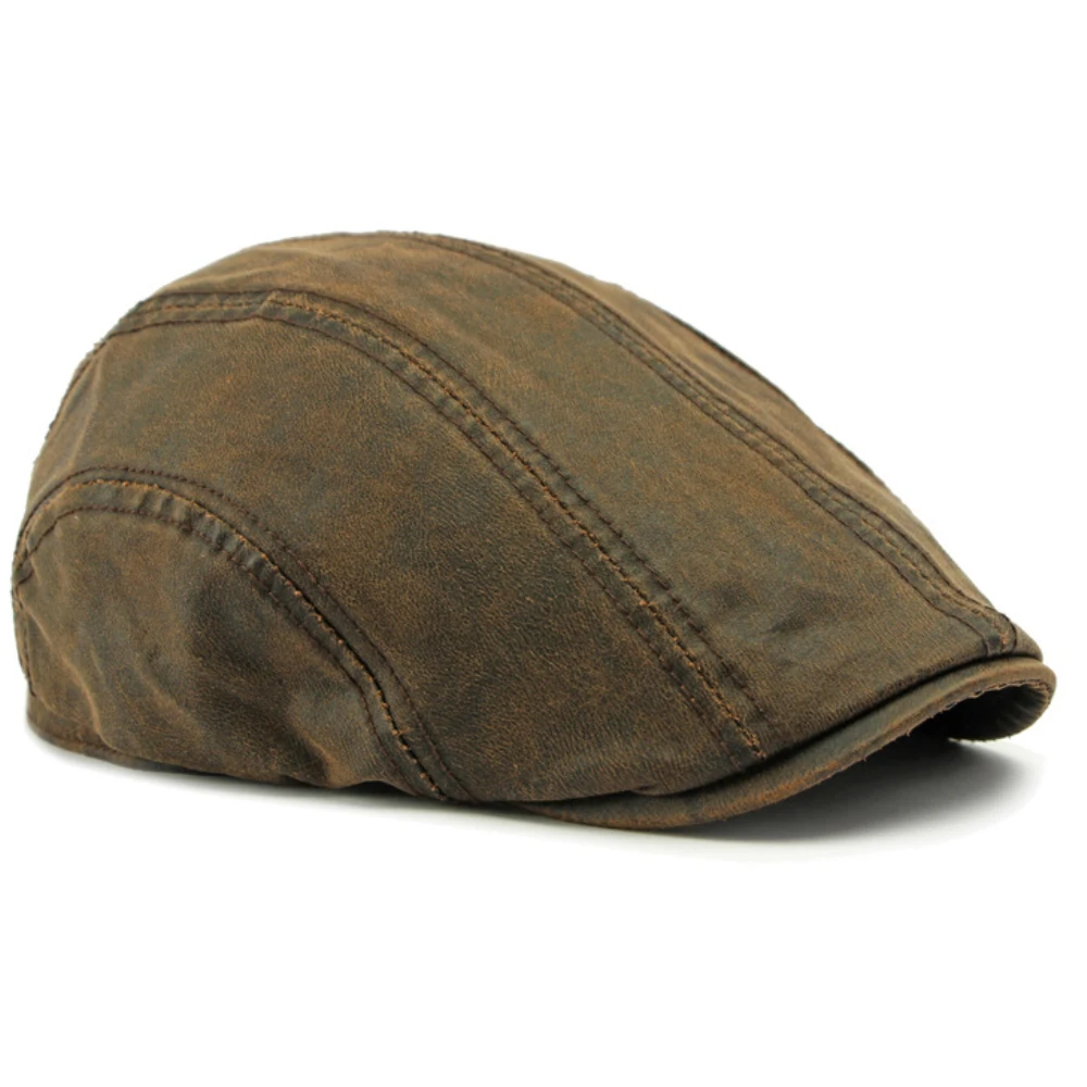 HT4553 Berets Men Women High Quality Ivy Flat Cap Vintage Cotton Artist Painter Beret Hat Male Female Autumn Winter Beret Cap
