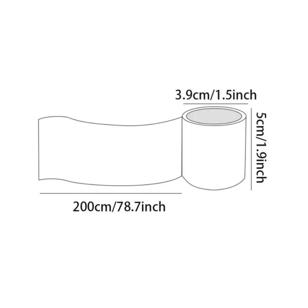 Mr. Paper 6 Style 200cm/ Roll PET Material American Retro Waterproof And Wear-Resistant Handbook Decorative Frame Material Stick