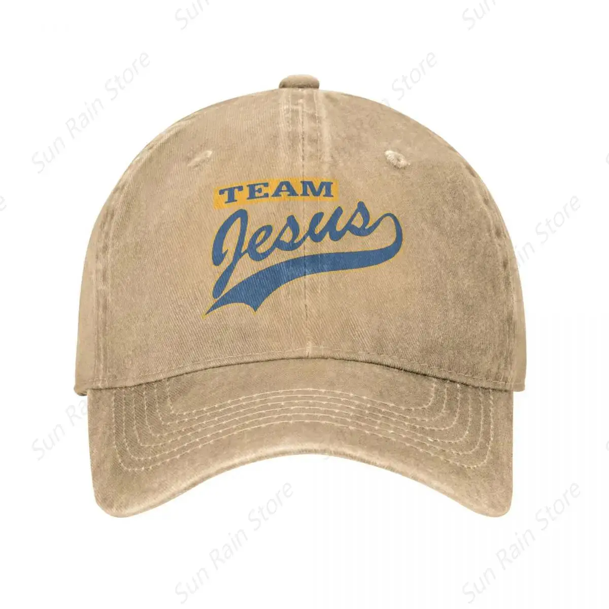 Gorra de béisbol con estampado de Jesús para hombre y mujer, gorro de béisbol con estampado del equipo Cristiano, estilo Hip Hop, Snapback, 2023