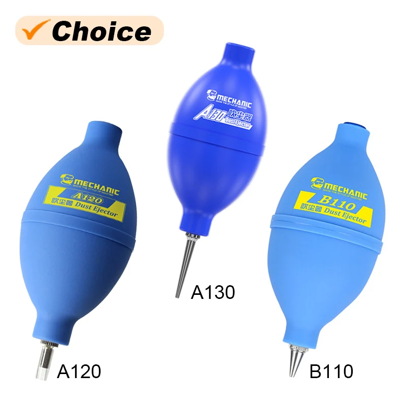 

Силиконовый вентилятор для удаления пыли MECHANIC A120, A130, B110, инструмент для очистки материнской платы клавиатуры ноутбука, компьютера