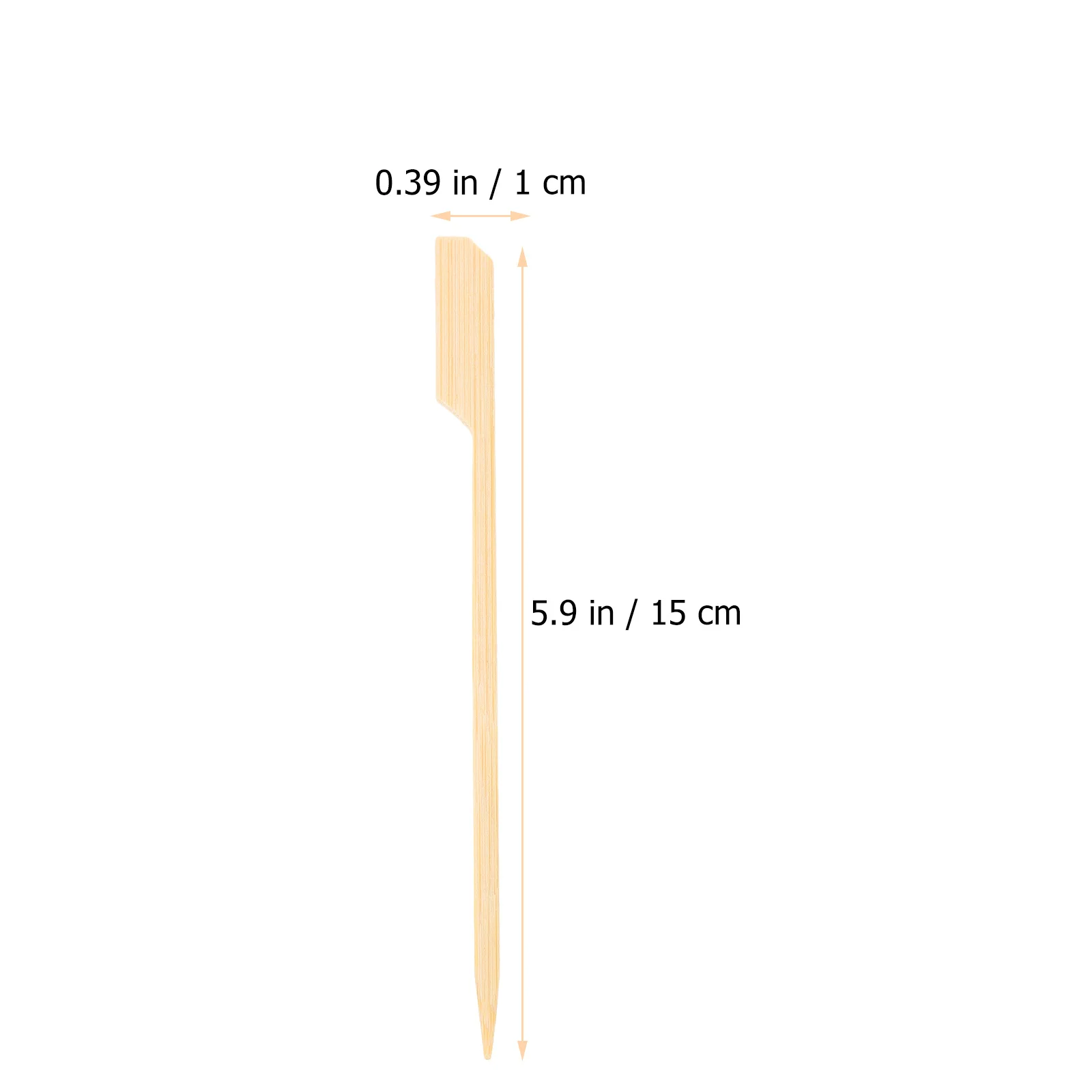 

200Pcs Bamboo Bbq Skewers Disposable Sticks for Grilling Roasting Marshmallows Campfire Bamboo Skewers Barbecue Sticks