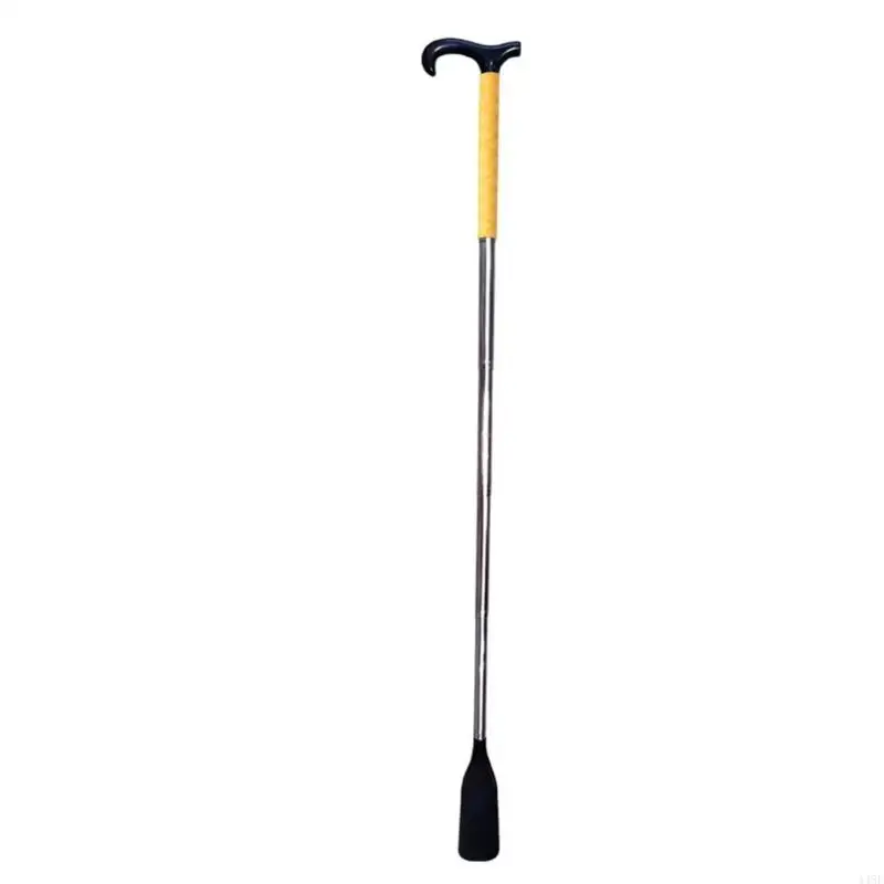 Senior Comfort Adjustable Shoehorn Tool Stainless Steel Compact Long Shoe Spoon