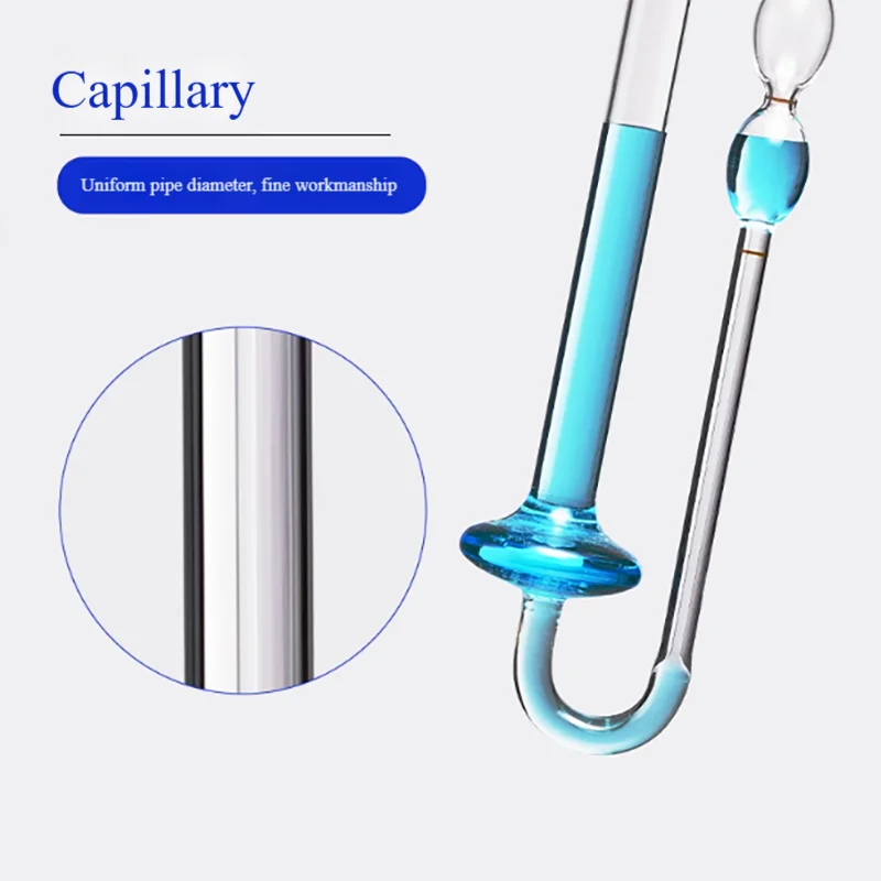 Glass Pin's Petroleum Movement Capillary Pin's Viscometer 0.4mm0.6mm0.8mm1.0mm1.2mm1.5mm