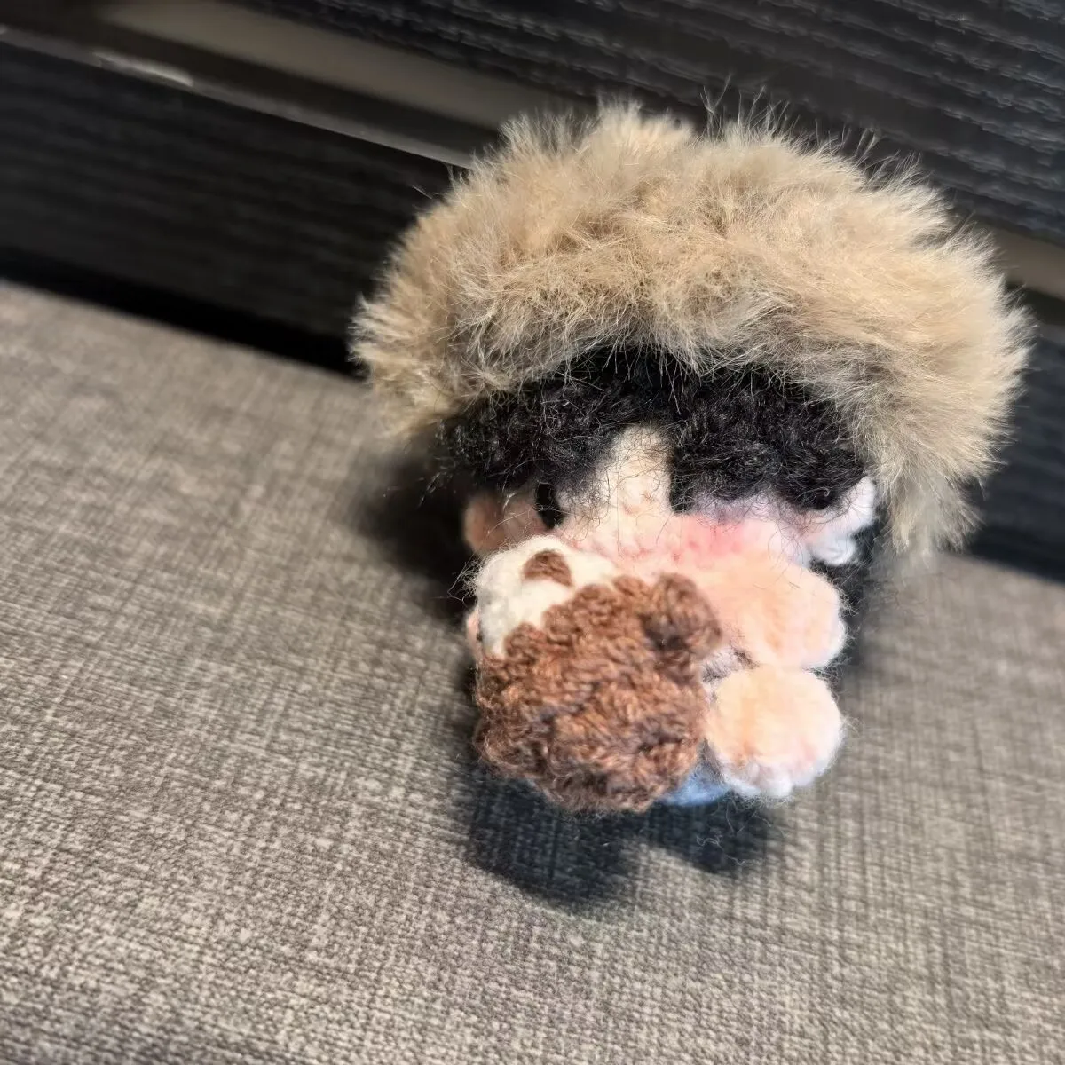 【Готовый продукт 】 Мини-брелок-брелок-конфет, связанный вручную крючком, в том же стиле, как Сяо Чжань Гуо Цзин