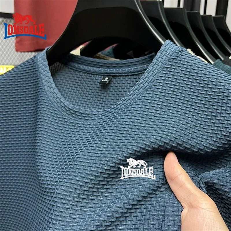 Sommer neue bestickte Seide elastische T-Shirt kurz ärmel ige Herren Luxus trend ige Mode lässig bequem atmungsaktiv cool Polo