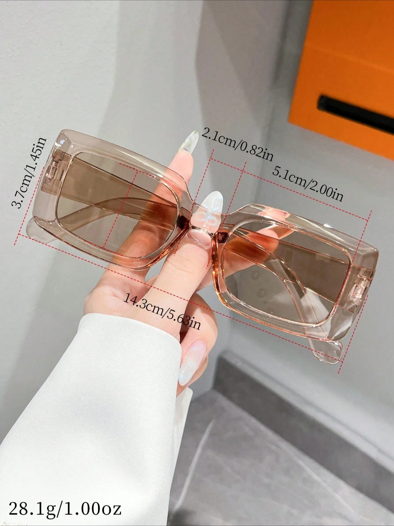 أزياء خمر النظارات الشمسية مربع صغير الرجال النساء للجنسين Ins ظلال شعبية نظارات UV400