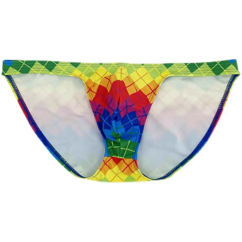 

Men's briefs sexy low waisted white swimming narrow edge beach hot spring swim pants 165