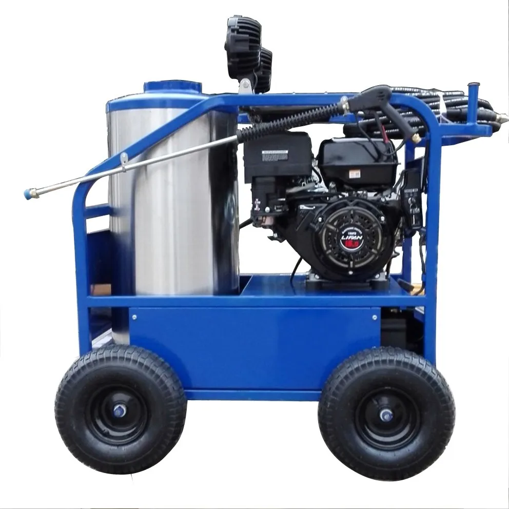 Heavy-Duty Steam Hot Water Pressure Washer with Briggs & Stratton Commercial Engine