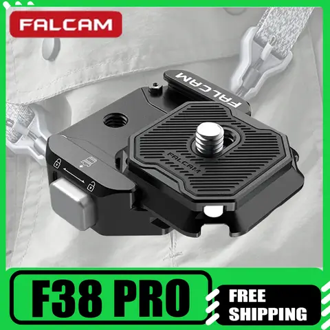 FALCAM F38 Pro Multi-Hole Quick Release Plate Kit Arca Swiss Compatible Base for DSLR Camera Tripod Gimbal Quick Switch Solution