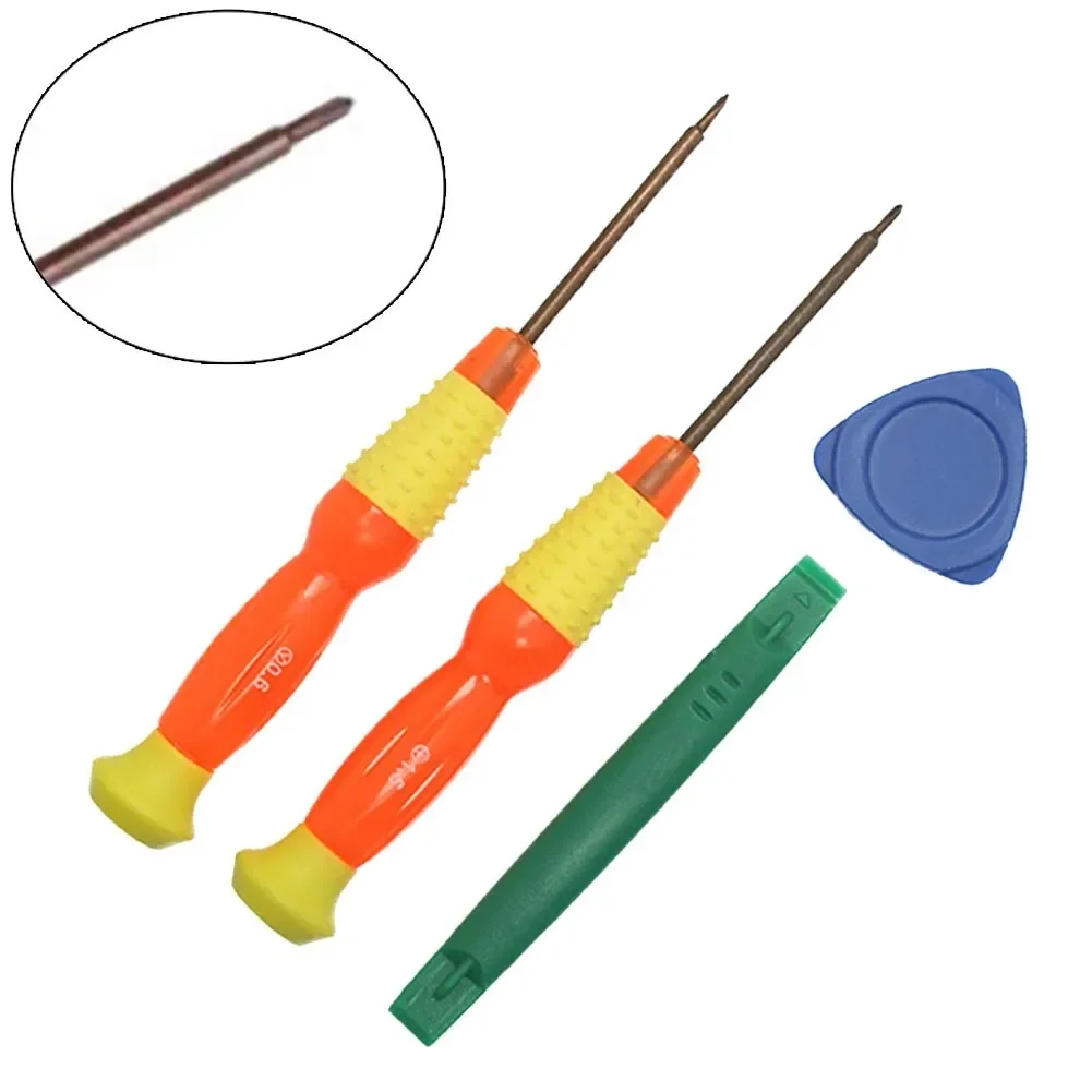 4 Piece Tool Set Designed For Nintendo Switch Console Maintenance With Tri Wing Y1.5 Cross +2.0 Triangle Paddle And Prying Tool