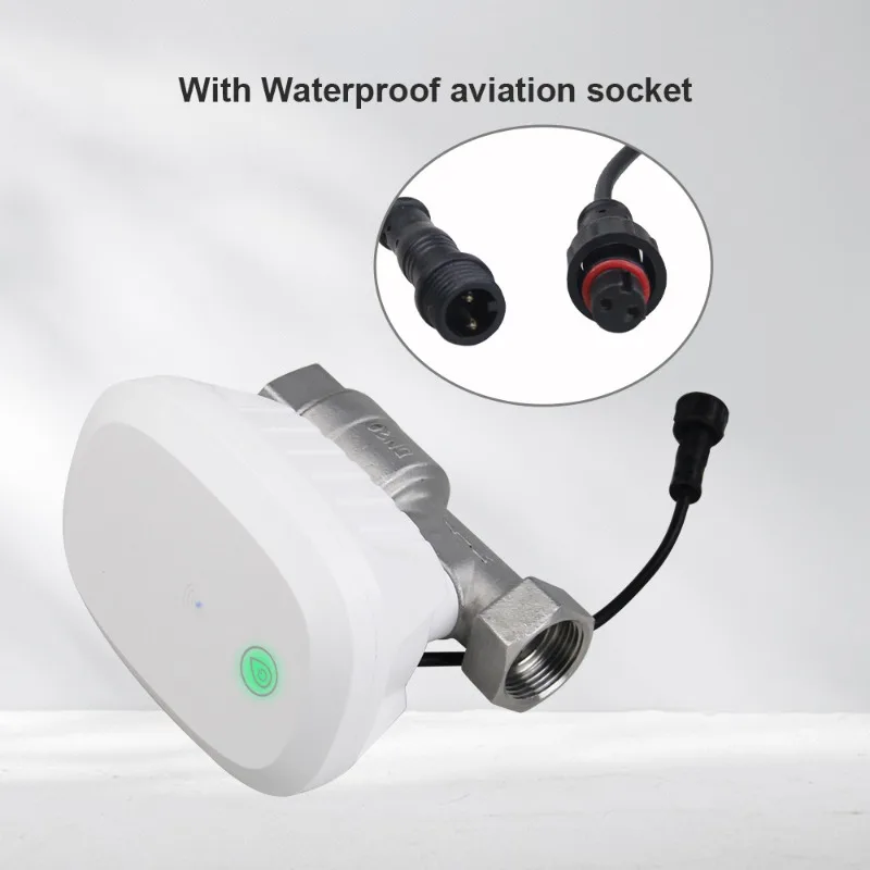 WIFI intelligent timing water valve, water meter water leakage detection valve controller solenoid valve