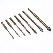 Hexagon Glass Cement Drill Bits 3-12mm #6