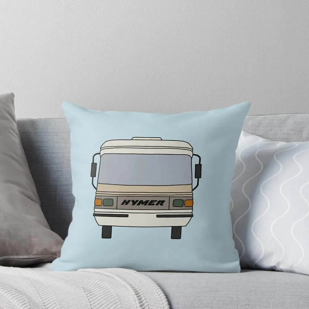 

Retro Camper Throw Pillow Room decorating items Christmas Pillow