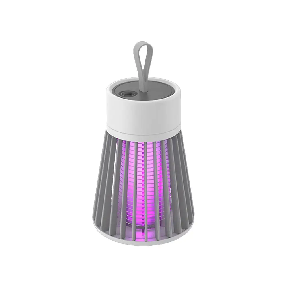 Mosquito Killer Lamp USB Charging Camping Lighting LED Color Lamp 2 Fly Electric Killer Mosquito Bug Zapper Insect C4F6