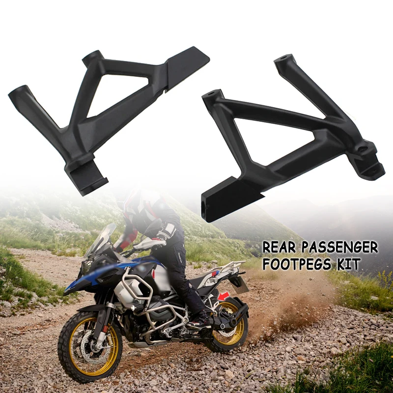 

Footrests Foot Rest Bracket R1200GS R1250GS Motorcycle Rear Passenger Footpegs Kit For BMW R1250 R1200 GS LC Adventure 2013-2023