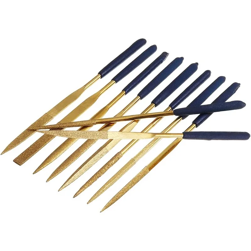 Diamond Needle File For Sharpening Metal Sanding Polishing Alloy Tools for Jeweler Diamond Carving Glass Stone Crafts Hand Tool