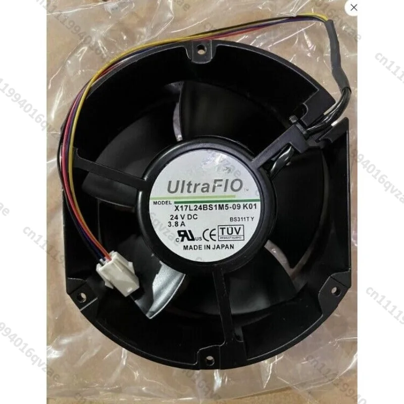 X17L24BS1M5-09 K01 24V3.8A aluminum frame imported wind