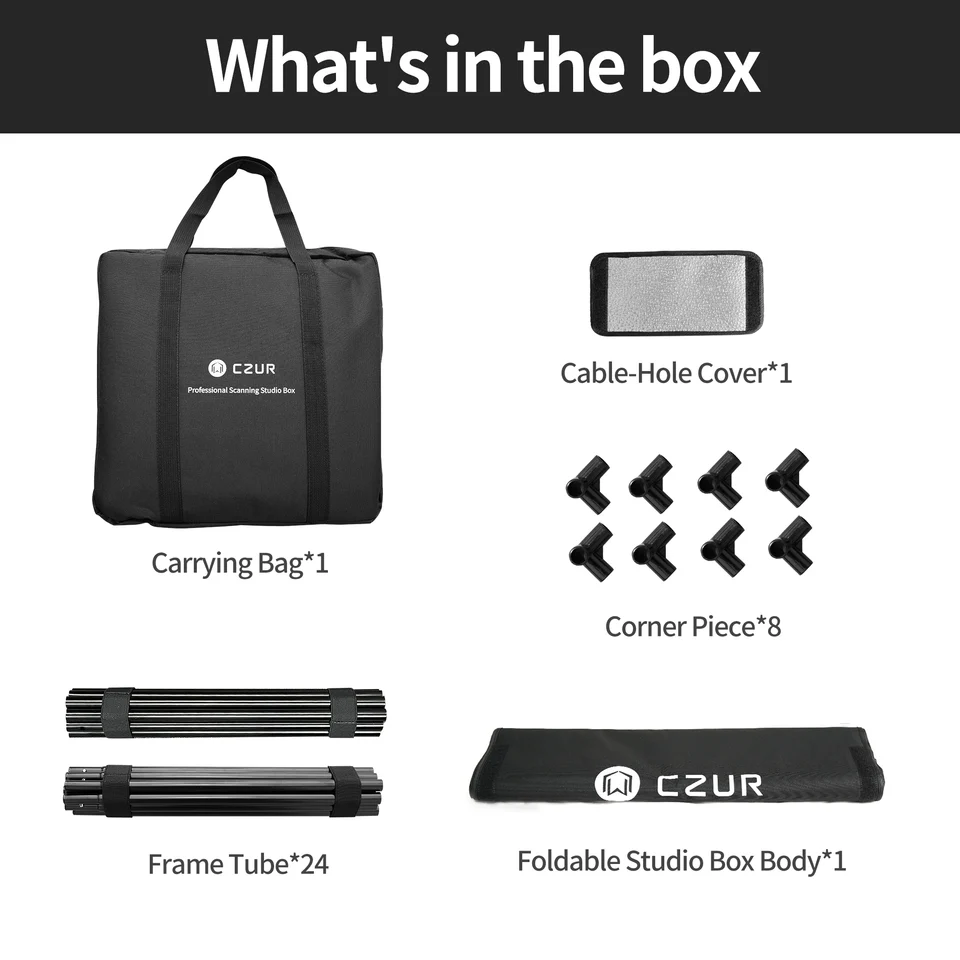 CZUR ET24Pro + スタジオボックスセット S33c21a5a535d40a0b85f958002365