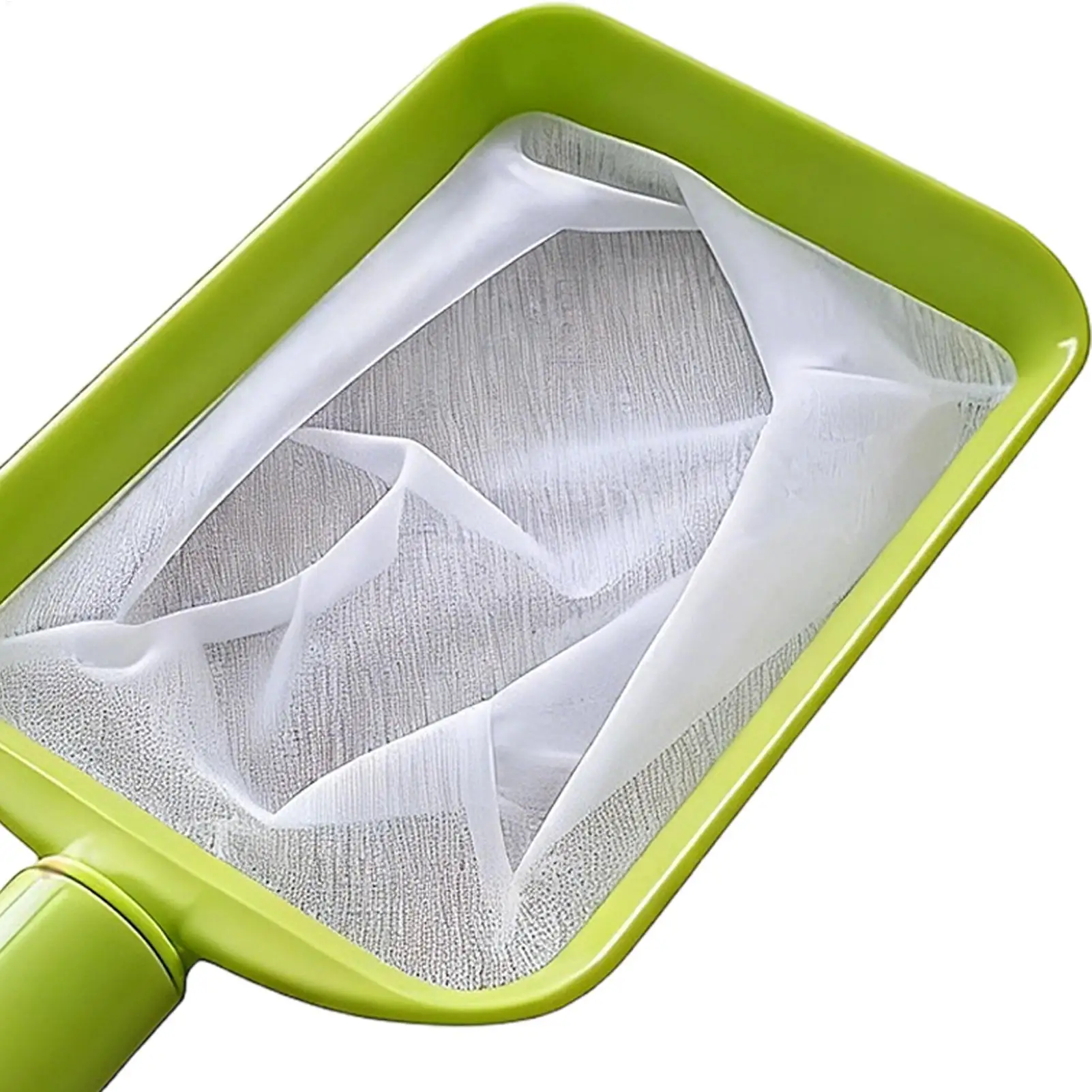 Pool Skimmer Net Fine Mesh Skimmer Scoop Pool Scoop Net with Detachable Handle for Pond Spa Hot Tub Aquarium Tank Backyard ﻿