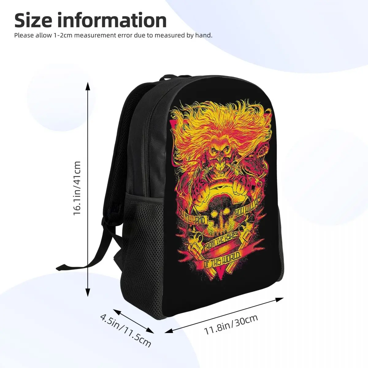 Mad Max Fury Road 학생 배낭 학교 가방 남성 여성을위한 하이킹 여행 데이 팟 패션 Bookbag 어깨 가방