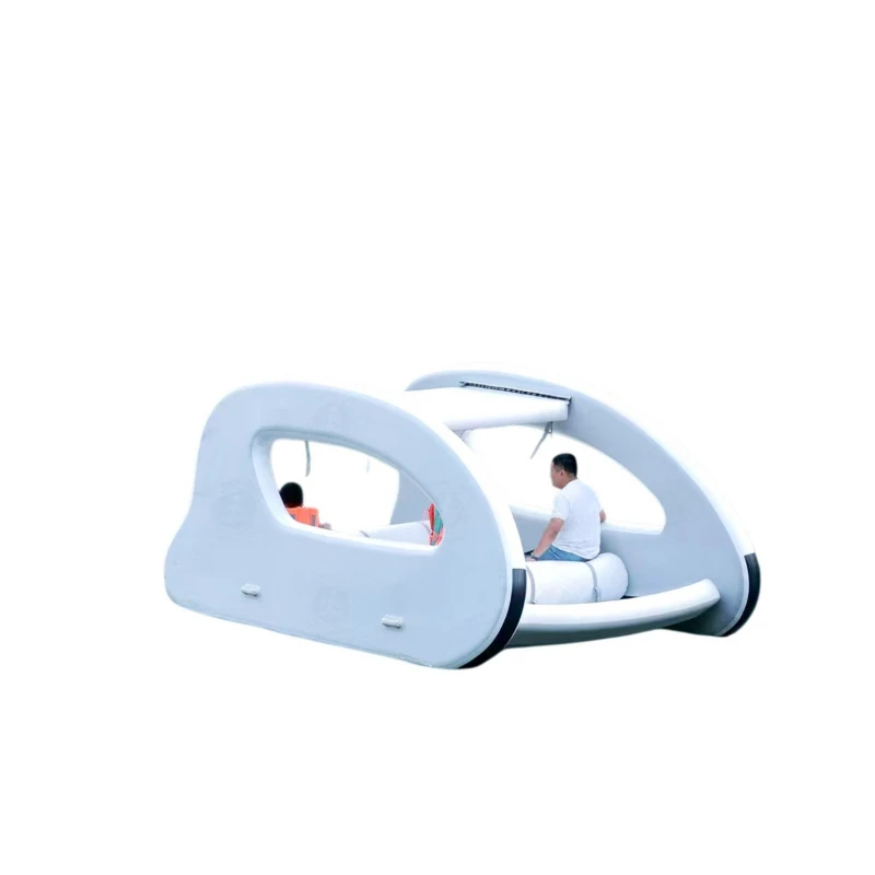 Outdoor leisure, water inflatable yacht, integrated inflatable boat, solar electric inflatable yacht