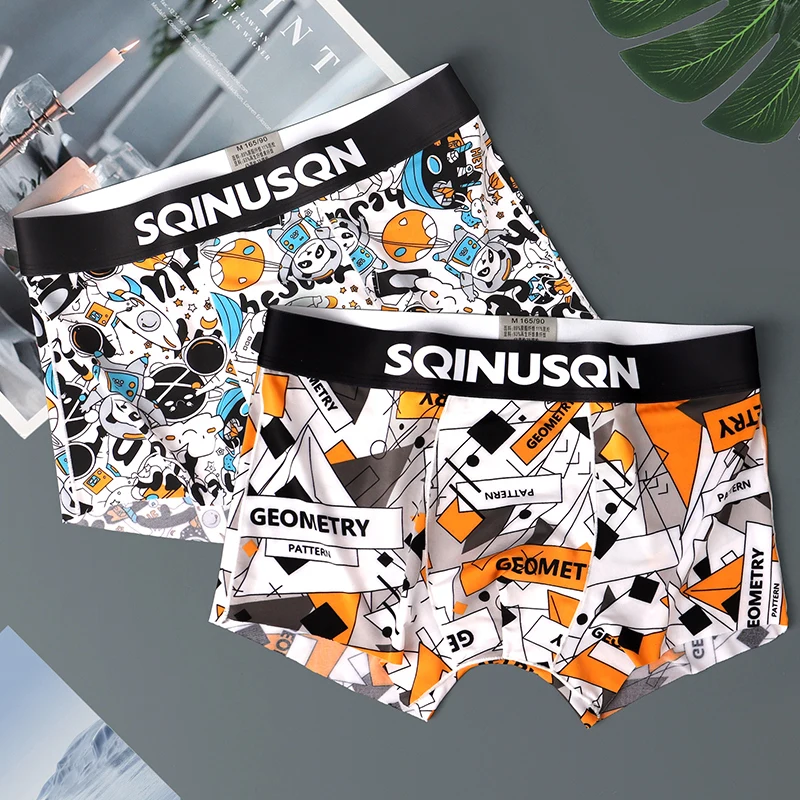 Man underwear male boxers shorts breathable ice silk men’s boxers shorts Sexy panties Men’s panties Boxers