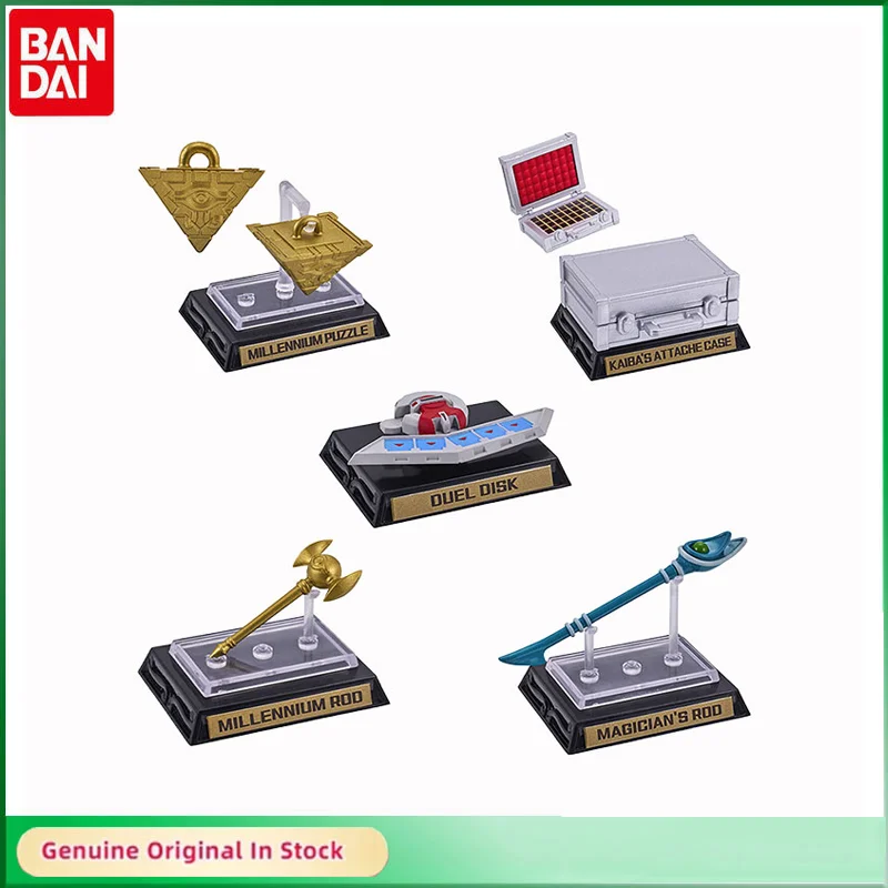 

BANDAI Original Yu-Gi-Oh! Scene Props Mini Collection Series Millennium Item Duel Disk Gashapon Toy Action Figure Model KidsGift