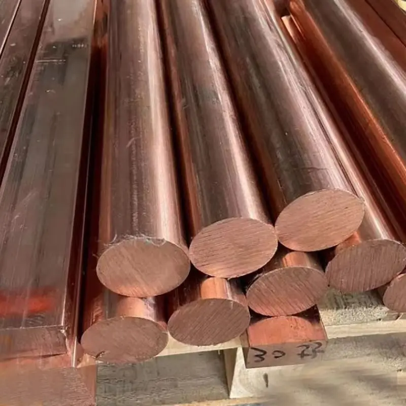 C14500 ALLOY 145 TELLURIUM COPPER ROD ROUND BAR BLANK 2mm 3mm 4mm 5mm 6mm 7mm 8mm 9mm 10mm 15mm 20mm 25mm 30mm 35mm 40mm 45mm