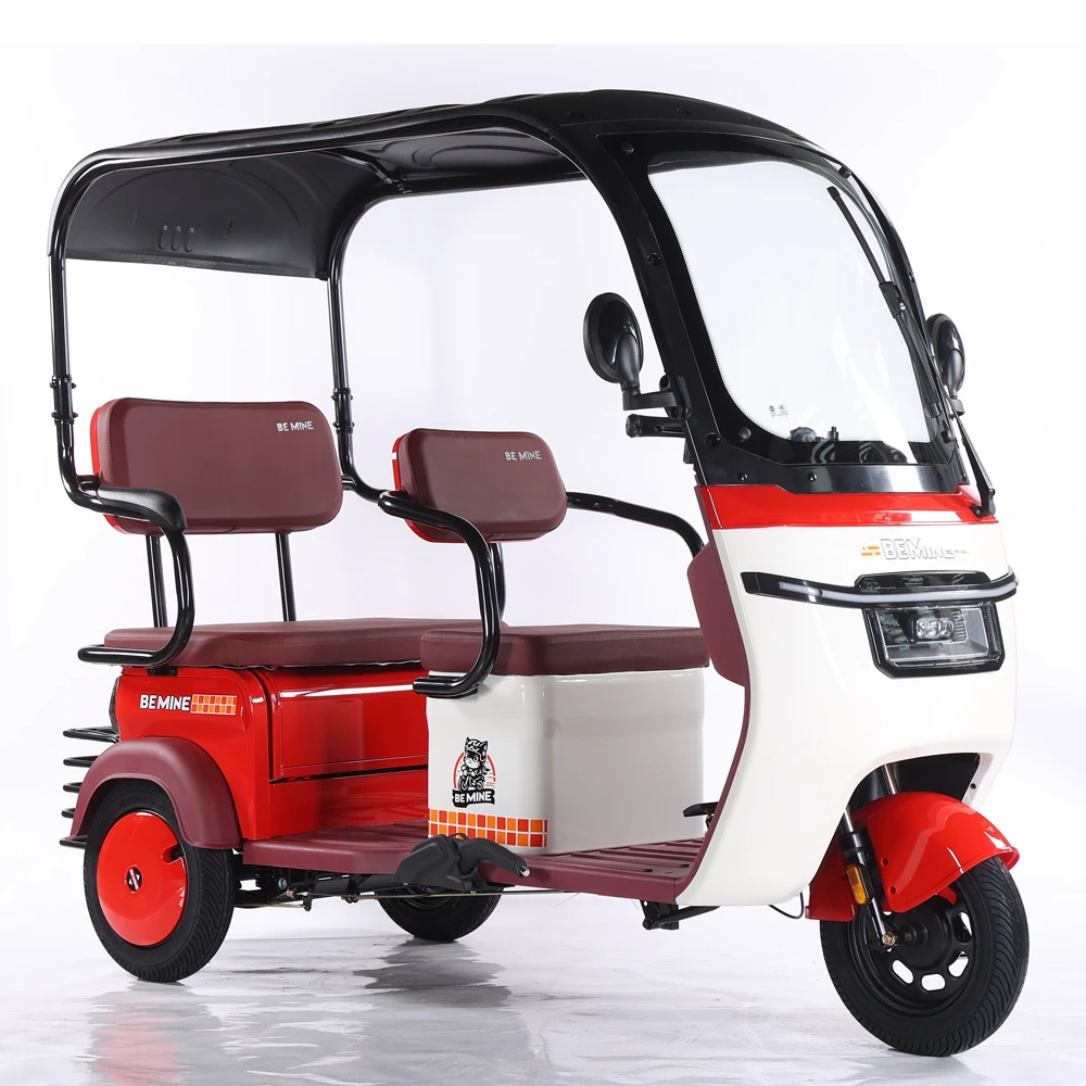 

Factory Supply Elderly Power-Assisted Electric Scooters 60v Open Body Electric Tricycles for Adults and Children