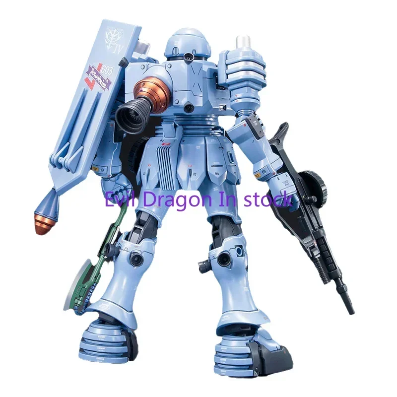 Bandai Original GUNDAM Anime Model HGUC Series 1/144 EMS-10 ZUDAH MSIGLOO Action Figure Assembly Model Toys Gifts for Children