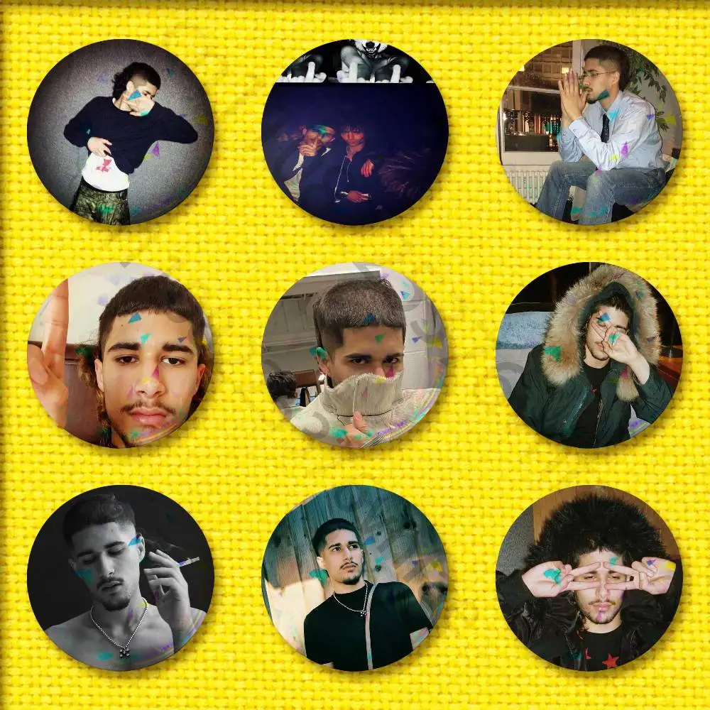 

F-Fakemink Rapper V-Vincenzo Camille Badge For 32mm 25mm 44mm 75mm 58mm Round Pin Brooch Insignia Cover Decoration