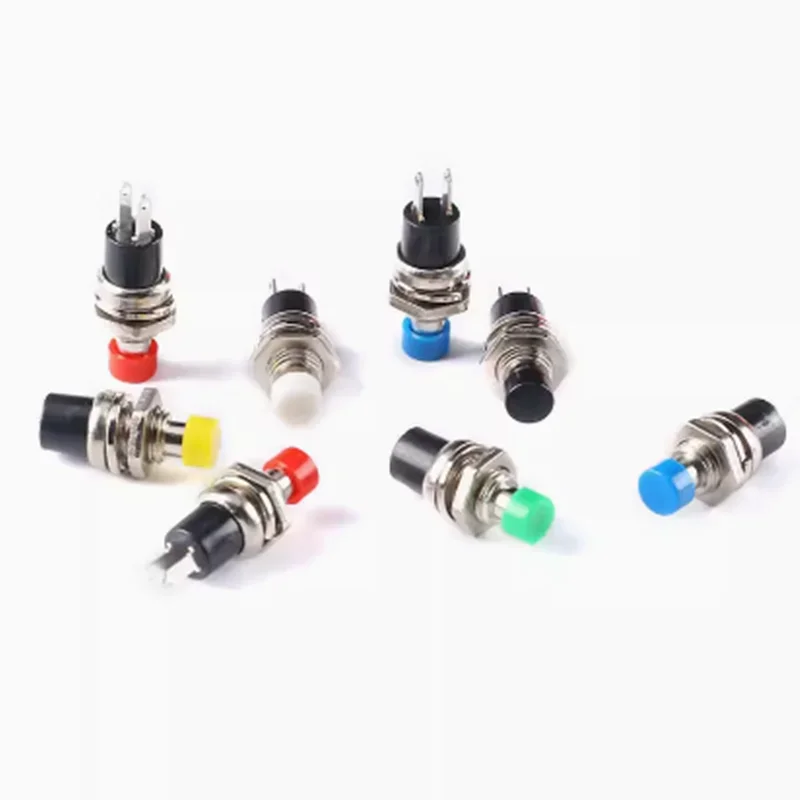 10 pcs POBS-110 7mm Momentary Pushbutton Momentary Crystal Switch ON OFF Pushbutton Switch