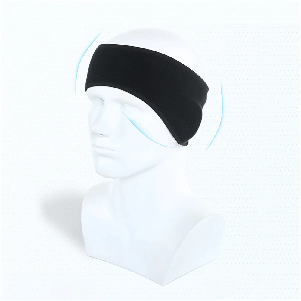 1/2/3PCS Winter Warm Ear Cover Headband Breathable Thermal Outdoor Sports Headwear Cycling Running Fitness Windproof Ear Cover
