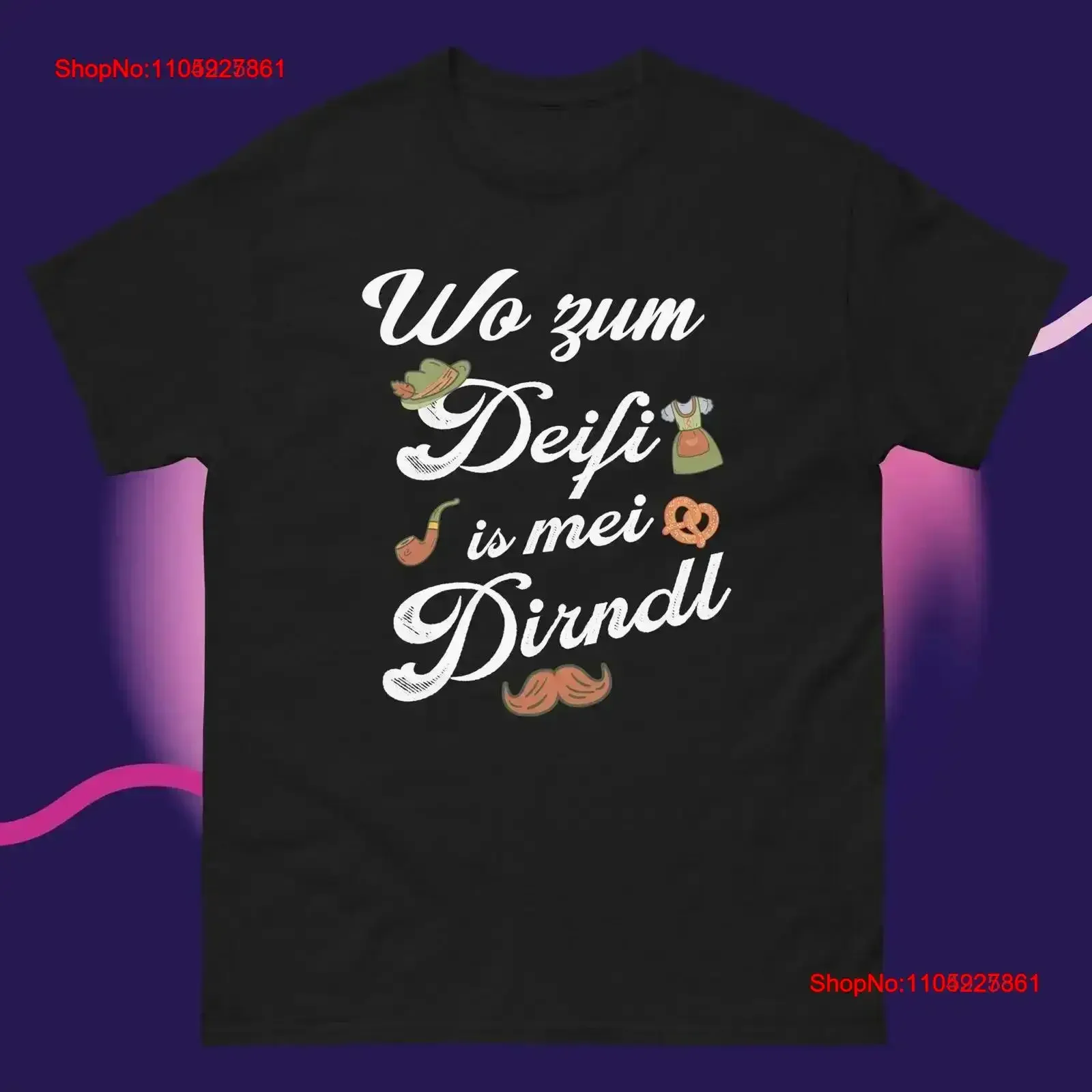 Zefix Wo Zum Deifi Is Mei Dirndl Costume T Shirt Women's Black Dirndlclassic Te…