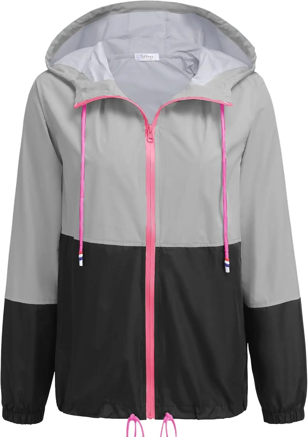 

Женская водонепроницаемая куртка-дождевик с капюшоном, ветровка для активного отдыха, размеры S-XXXL