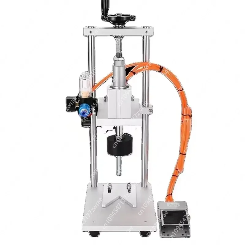 

Pneumatic Foot-Pedal Glass Bottle Capping Machine Capper for Spray Bottles Laundry Detergent Bottles and Edible Oil