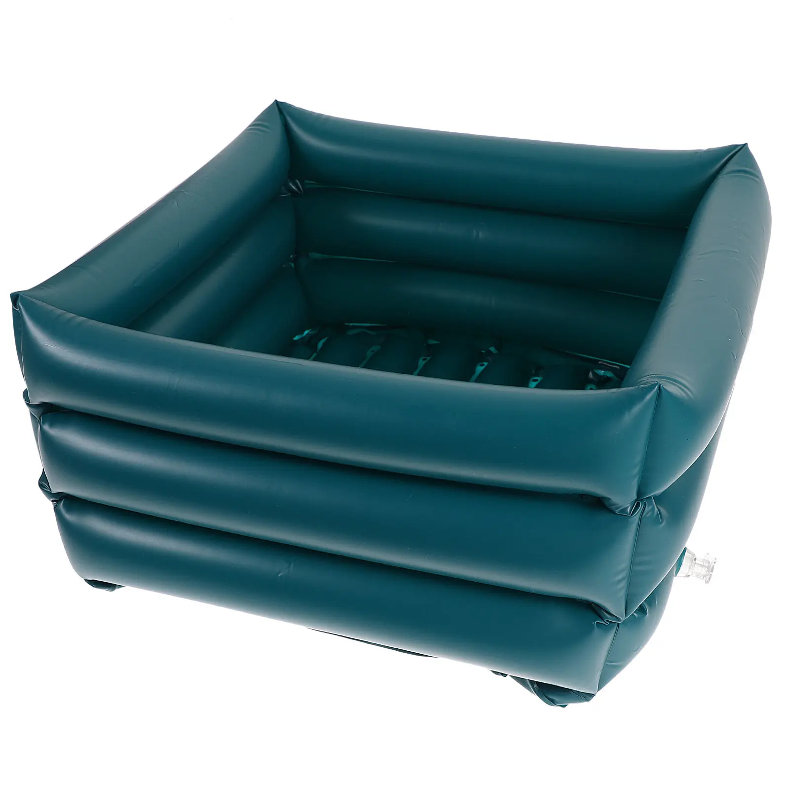 

Портативный надувной таз для мытья ног из ПВХ, компактный дизайн с дренажным отверстием, решение для путешествий и домашнего ухода